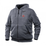 Gray M12 Heated Hoodie Kit, 2X