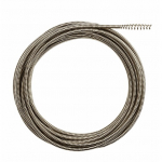 3/8" X 50' Drain Cleaning Cable w/ Plating