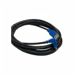 9.8' Right Angle USB 3.0 Cable Mimo UM-1080CP Blue