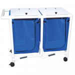 Double Hamper with Mesh Bag