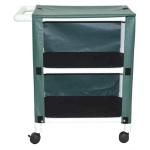 2-Shelf Utility Cart, Shelf Size: 20" x 25"