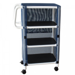3-Shelf Mini-Linen Cart with Mesh