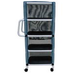 Non-Magnetic 4-Shelf Mini-Linen Cart