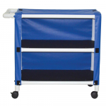 2-Shelf Utility/Linen Cart with Mesh