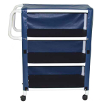 Non-Magnetic 3-Shelf Utility, Linen Cart