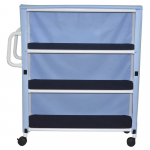 3-Shelf Jumbo Linen Cart