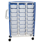 Specialty Cart with 24 Pull Out Tubs