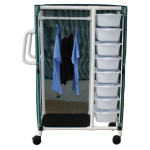 Combo Cart with 8 Pull Out Tubs