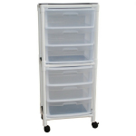 Non-Magnetic Cart with 6 Slide Out Drawers