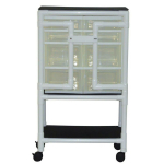 Non-Magnetic Cart with 8 Slide Out Drawers