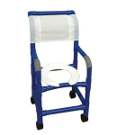 Blue Shower Chair for Pediatric Needs