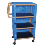 Woodtone 3-Shelf Mini-Linen Cart