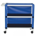 Woodtone 2-Shelf Utility, Linen Cart