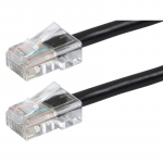 Zeroboot Series Cat6 24AWG 6in Black Patch Cable
