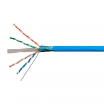Cat6 Ethernet Bulk Cable, Solid, 23AWG, No Logo, Blue