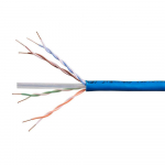 Entegrade Cat6A Ethernet Bulk Cable, 1000ft, Blue