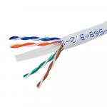 Cat6 Ethernet Bulk Cable, 1000ft, White
