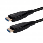 4K High Speed Fiber Optic HDMI Cable 65ft Black