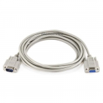 Null Modem DB9 M/F Molded Cable, 10ft