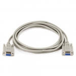 Null Modem DB9 F/F Molded Cable, 10ft
