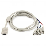 HD15 Male to BNC Male x 4 with Ferrite Core Cable, 6ft