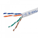 Cat5e Ethernet Bulk Cable Stranded, 1000ft, White