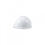 V-Gard GREEN Slotted Cap, White, 4-Point, Fas-Trac III