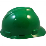 V-Gard GREEN Slotted Cap, Green, 4-Point, Fas-Trac III