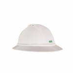 V-Gard 500 Hat, White, Vented, 4-Point, Fas-Trac III