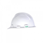 V-Gard Slotted Cap, White with Staz-On Suspension, Small