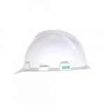 V-Gard Slotted Cap, White with Staz-On Suspension, Large