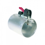 Nozzle 150 Exhaust Aluminium with Wire Guard 6"