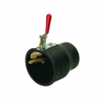 Rubber Nozzle Round with LID 6" Heavy Vehicles