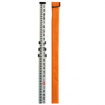 5m Aluminum Leveling Rod with Metric E-Block Scale