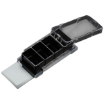 Black Cell Culture Chamber Slide, 4 Well