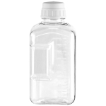 2 L PC Square Storage Bottle, Sterile