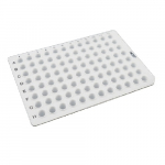 No Skirt White 0.2mL H1 Notch PCR Plate
