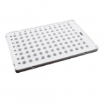 Full Skirt White 0.1mL H1 Notch PCR Plate