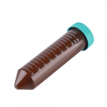 Sterile PS Rack 50mL Amber Centrifuge Tube