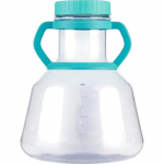 2L High Efficient Flask, Flat Base, Seal Cap