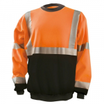 9 oz. X-Back Crew Sweatshirt Orange 2X