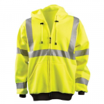 9 oz. Full Zip Hoodie Yellow 2X