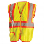 Classic Mesh Safety Vest, Yellow, Medium