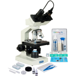 Microscope w/ Camera, Slide Preparation Kit