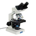40X-2500X Binocular Compound Microscope Mechanical Stage