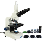 40X-2500X Phase Contrast LED Trinocular Microscope