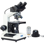 3MP Microscope with Oil Darkfield Condenser