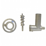 Grinder Head Cylinder Ring and Worm Attachment for Mixers