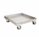 16-Gauge 304 Stainless Steel Dish Rack Dolly Cart