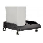 Polypropylene Double Dolly for Trash Container #43299